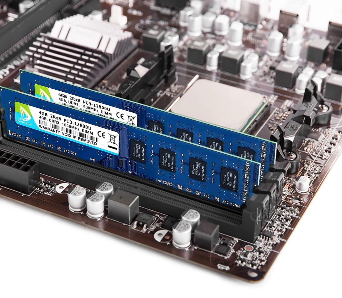 Amazon.co.jp: DUOMEIQI 8GB キット (2X 4GB) RAM 2RX8 DDR3 1600MHz